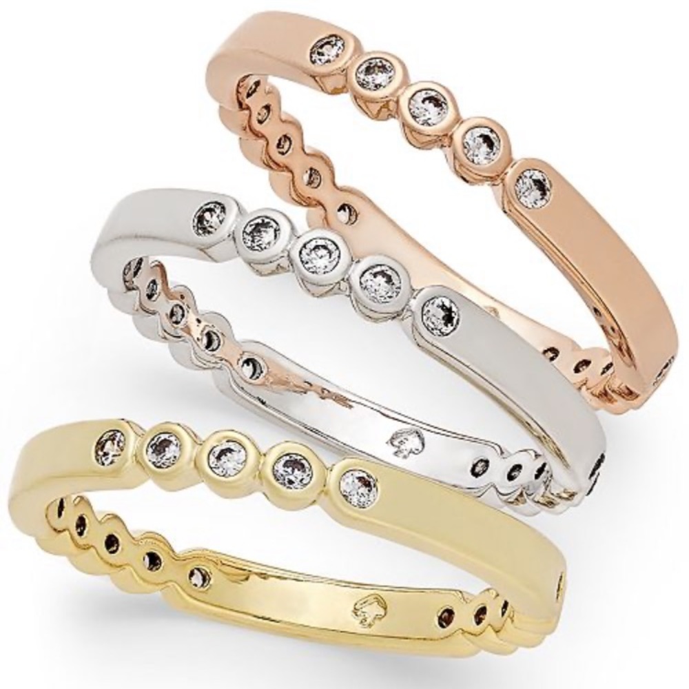Kate Spade stackable rings size 6